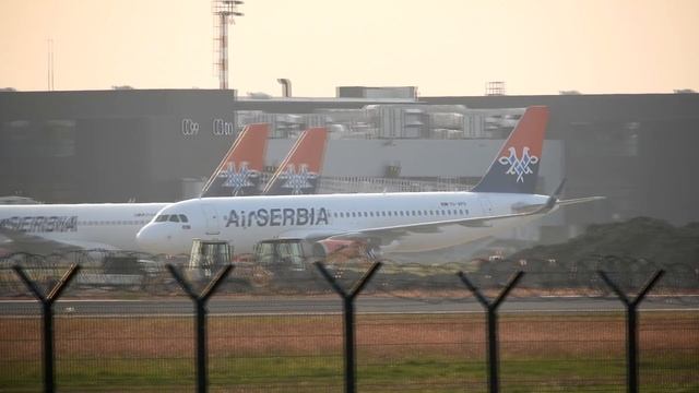 DELIVERY FLIGHT | First Air Serbia Airbus A320 With Sharklets (YU-APO) Landing At Belgrade Airport