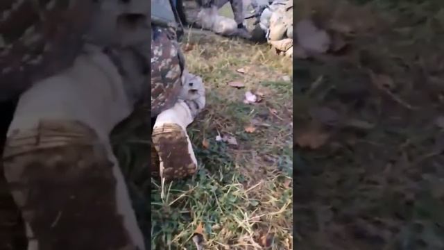 Подразделение ВС непризнанной Республики Карабах ведёт уличной бой с азербайджанской стороной, 11.20