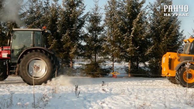 БИТВА ТРАКТОРОВ - JCB vs Massey Ferguson