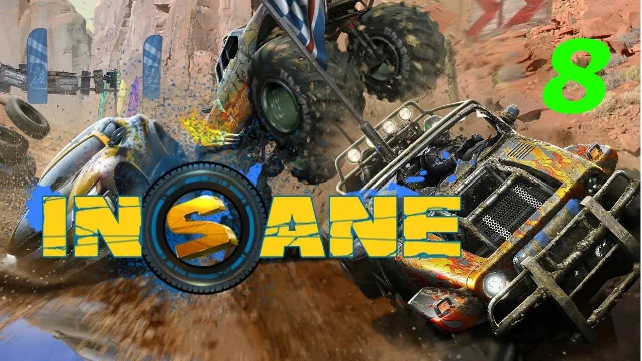 Прохождение Insane 2 #8 (Ищи дорогу)