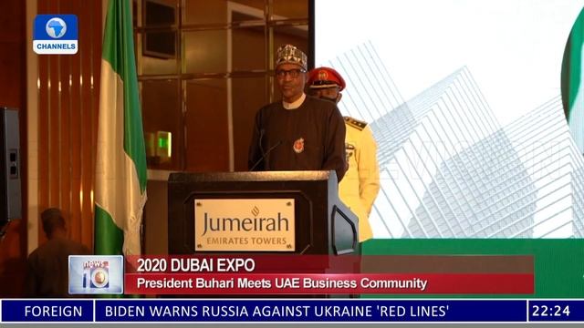 President Buhari Meets UAE Business Community