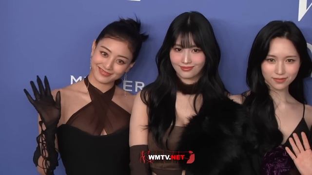 K-POP Group 'TWICE' arrive at 2023 Billboard Women In Music in Los Angeles