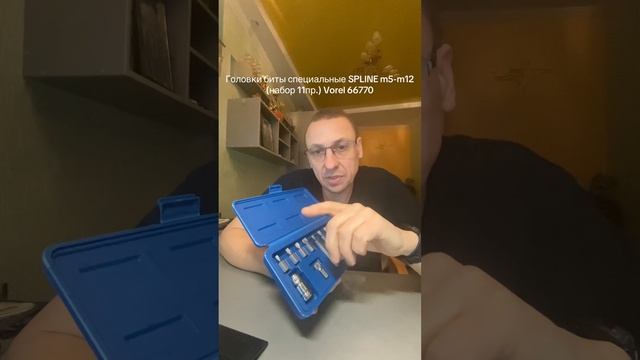 Головки биты специальные SPLINE m5-m12 (набор 11пр.) Vorel 66770