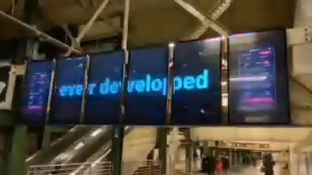 #FEG (Feed Every Gorilla) Advertised In NYC Subway On Billboard