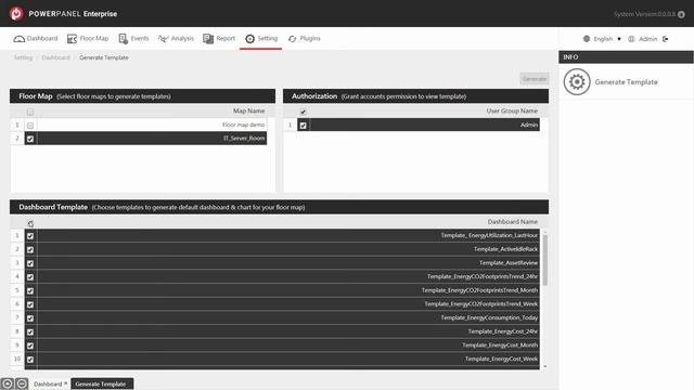 CyberPower PowerPanel Enterprise - Dashboard Creation