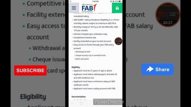 Fab Bank Personal Loan in UAE With 2000 Monthly Salary | Karz | FAB Bank Loan