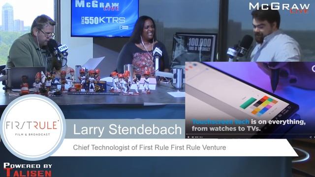 Tech news with Larry: Projector Smartwatch, Giant Touch Sensor Walls, and Amazon