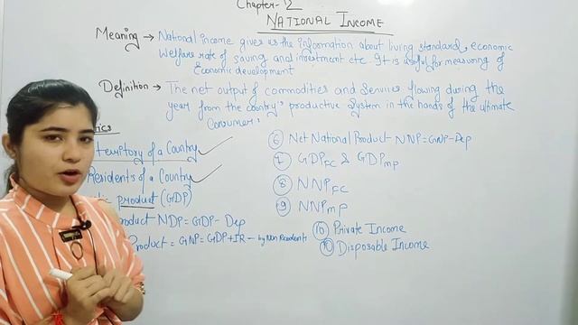 Concept of National Income And GDP | B.com Mcom Bba  | Business Environment | Characteristics ||