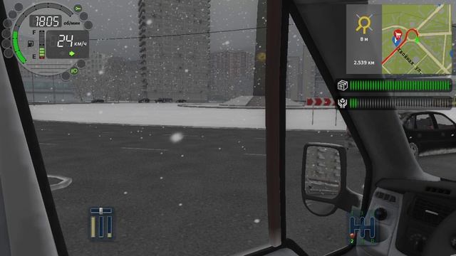 229) City Car Driving 497 м Бетонная - Яблочная 5.330 км Достоевского - Трамвайная