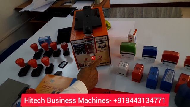 Flash Stamp Machine / Pre Ink Rubber Stamp Machine / Side Business Machine / Small Business Machine