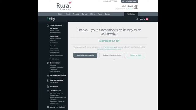 New business request a quote & accept a quote