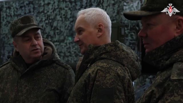 Демонстрация Министру оборону Андрею Белоусову