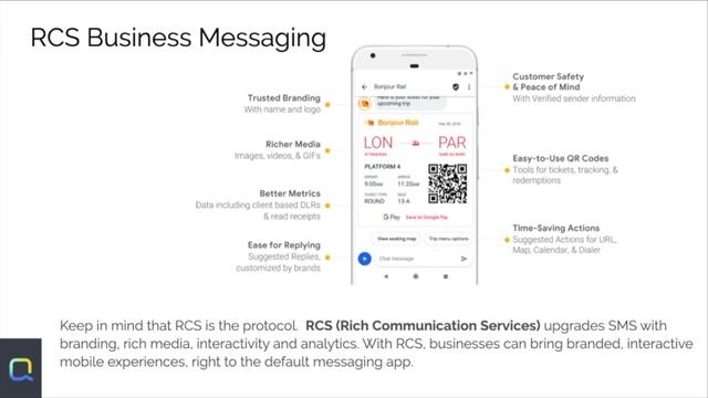 What’s the difference between Google RCS and Google’s Business Messages | Quiq