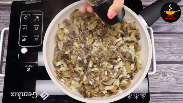 ПАСТА С ГРИБАМИ в сливочном соусе. РЕЦЕПТ вкусных спагетти | PASTA WITH MUSHROOMS