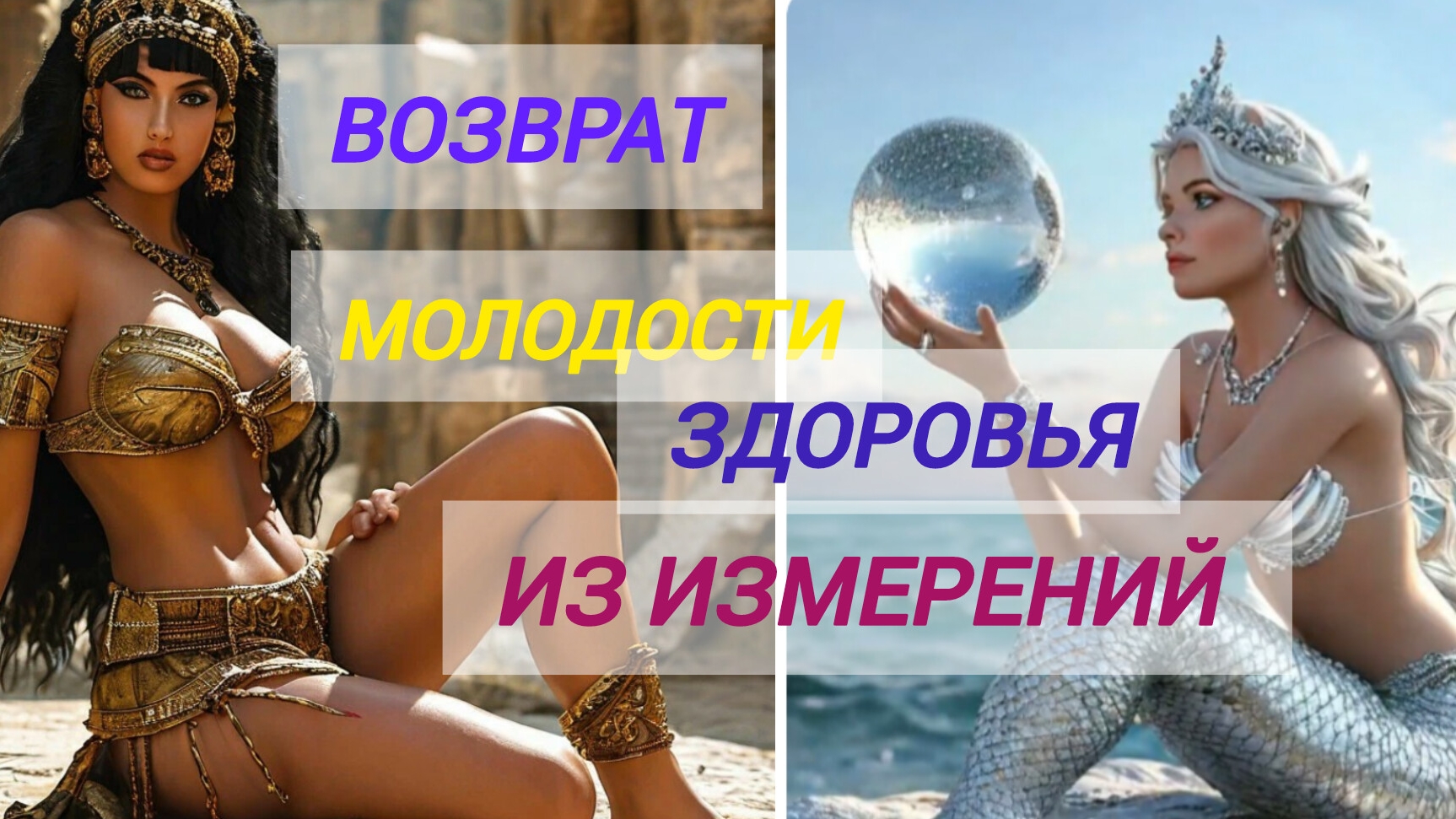 Верни молодость и здоровье из всех источников и измерений Получи красоту