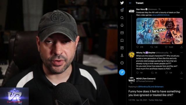 Disney Lucasfilm Drops a New Star Wars Promo & A ReyLo Gets Salty. No Sequel Trilogy.