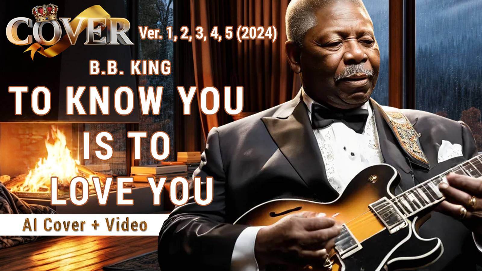 To Know You Is to Love You – B B King (AI Cover + Video 2024 версии 1, 2, 3, 4, 5 к песне)