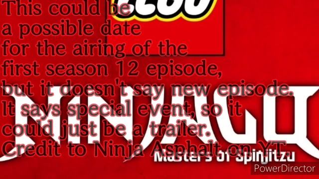 Ninjago Poster & Possible Date of New Episode!