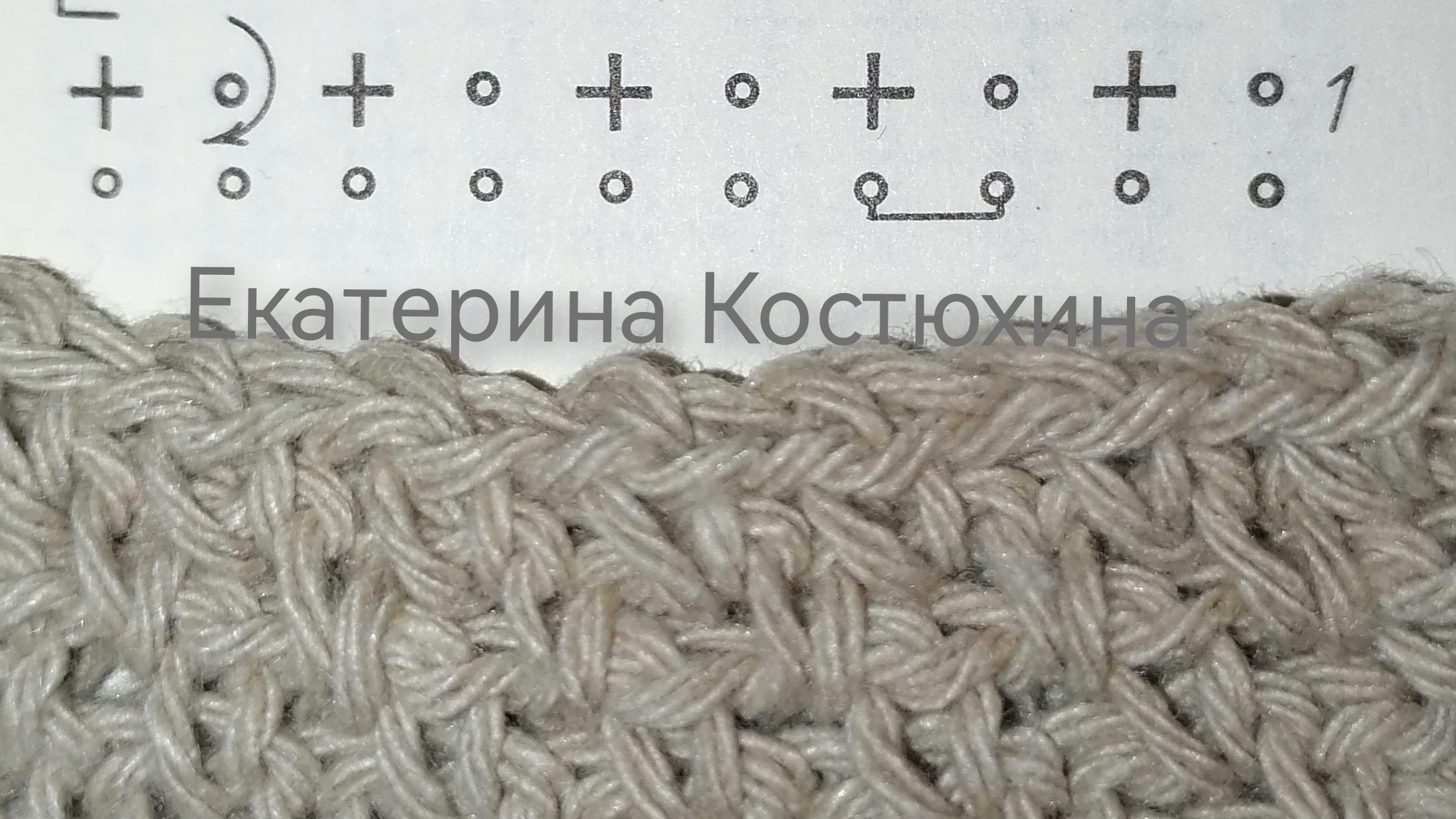 Простой узор крючком. Фоновый узор крючком. Вязание крючком. Блог о вязании крючком. Вязание простое