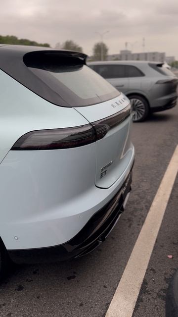 EXEED Sterra ET (EXLANTIX ET) - приветственная анимация задних габаритных огней