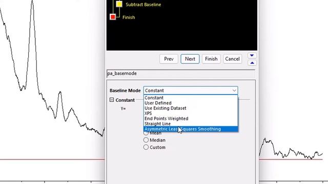 Trick to increase search and match score for XRD Data| Base line correction