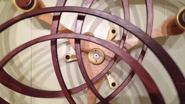 Annulation - A Kinetic Wooden Sculpture