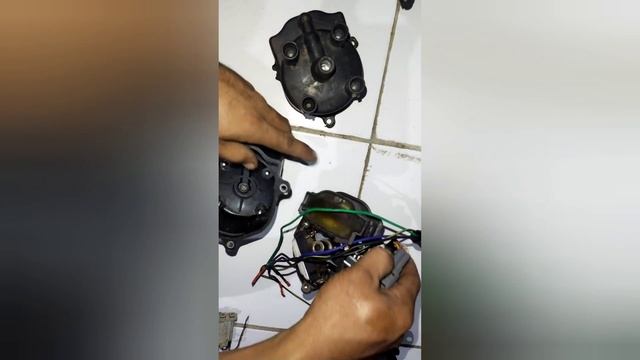 MODIF DELCO GREAT COROLLA DENGAN COIL LUAR...
