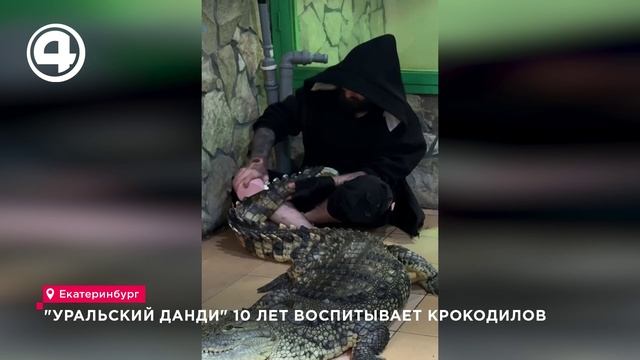 "Уральский Данди" 10 лет воспитывает крокодилов
