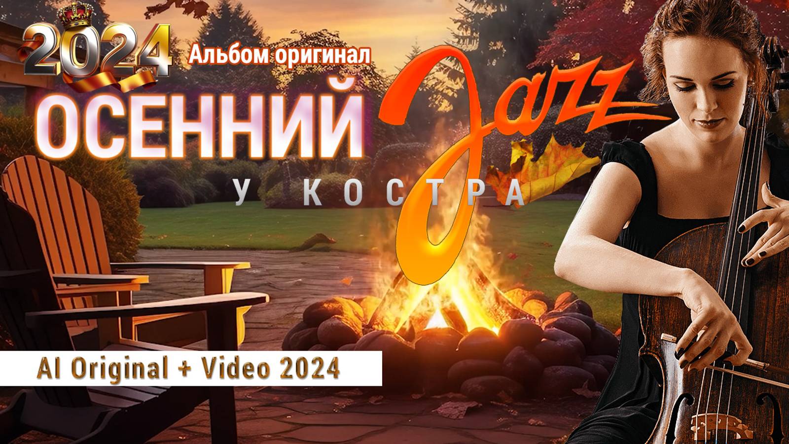Осенний джаз у костра (AI Original 2024) / Autumn jazz by the campfire (AI оригинал 2024)