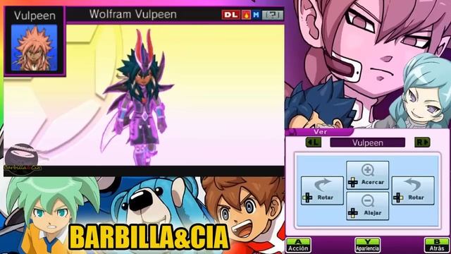 Mixi-max Inazuma Eleven Go Chrono Stone #139 Wolfram y Zanark / Zanark y Wolfram
