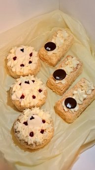 пирожное ПОРЦИОННЫЕ выпечка простая к чаю #рецепт #кчаю #торт #выпечка #shorts