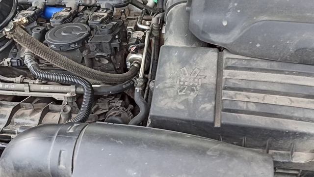 Volkswagen Tiguan промывка форсунок.