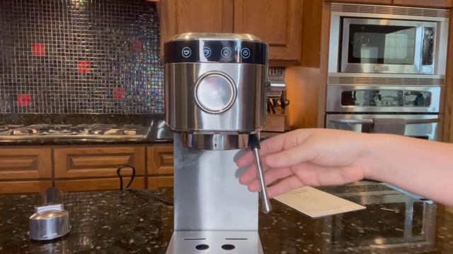 2024 Espresso Machine, 20 Bar Compact Espresso Coffee Machine with Milk Frother