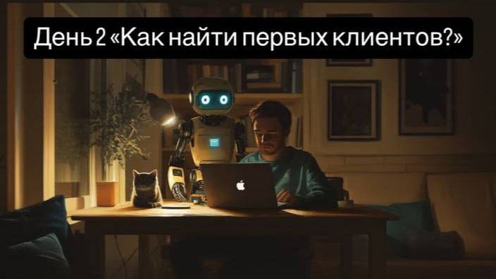 День 2. Как найти первых клиентов и заработать на нейросетях