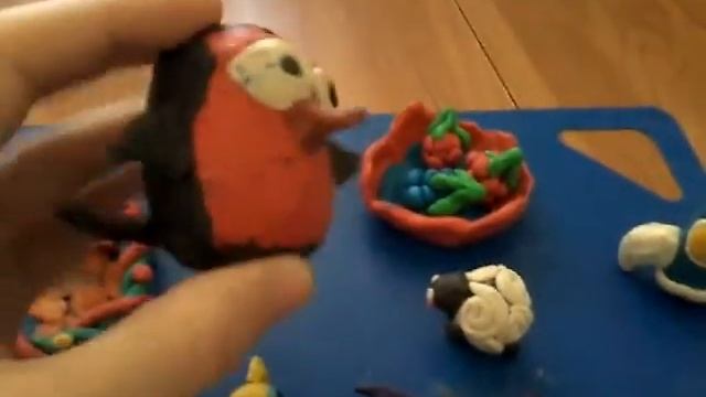 Все мои фигурки из пластилина
