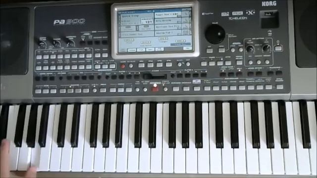 Немного саксофона на Korg PA900  (Igor Korg)