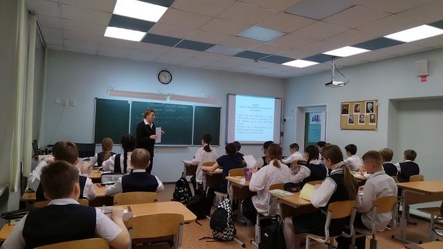 Урок русского языка в 5 классе на тему "Сложные предложения" (учитель Анисимова Ю.В.)