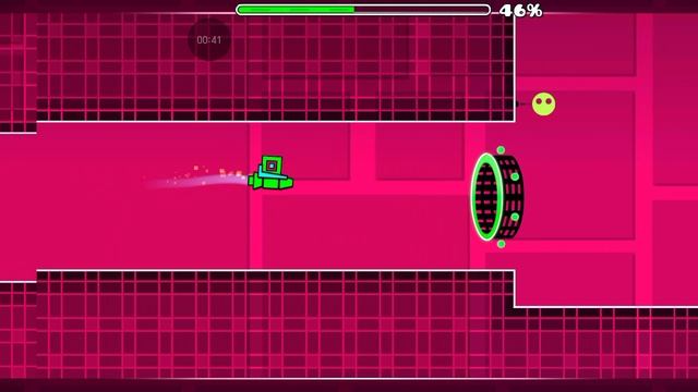 Прохождение Stereo Madness (что-то не так!) 1 уровень