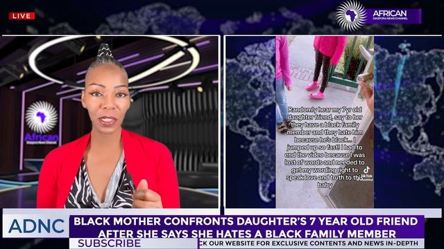 Black Mother Confronts Daughter’s 7 Year Old Friend After She Says She Hates A Black Family Member