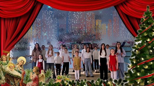 В ночь на Рождество, хор "Эхо"