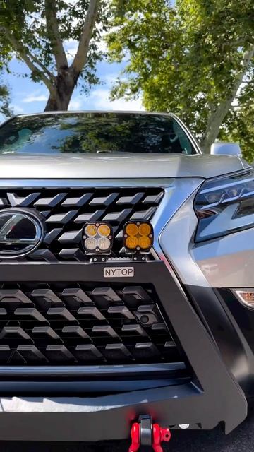 NYTOP GX460 Bull Bar and Rear Hitch Hybrid Bumper