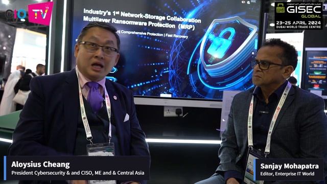 Aloysius Cheang, Chief Security Officer at Huawei Middle East and Central Asia