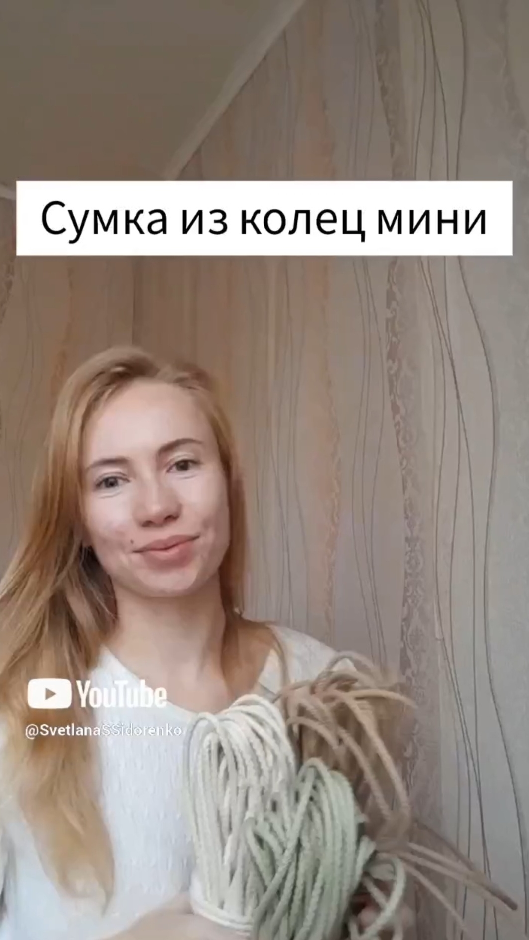 Сумка из колец мини