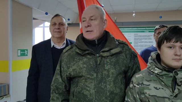 Отправка гуманитарного груза