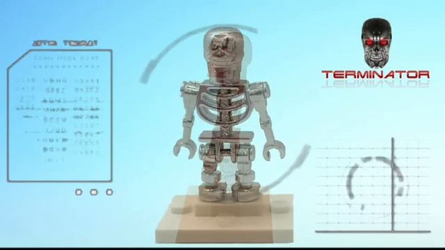 Terminator T-800 Lego minifigures