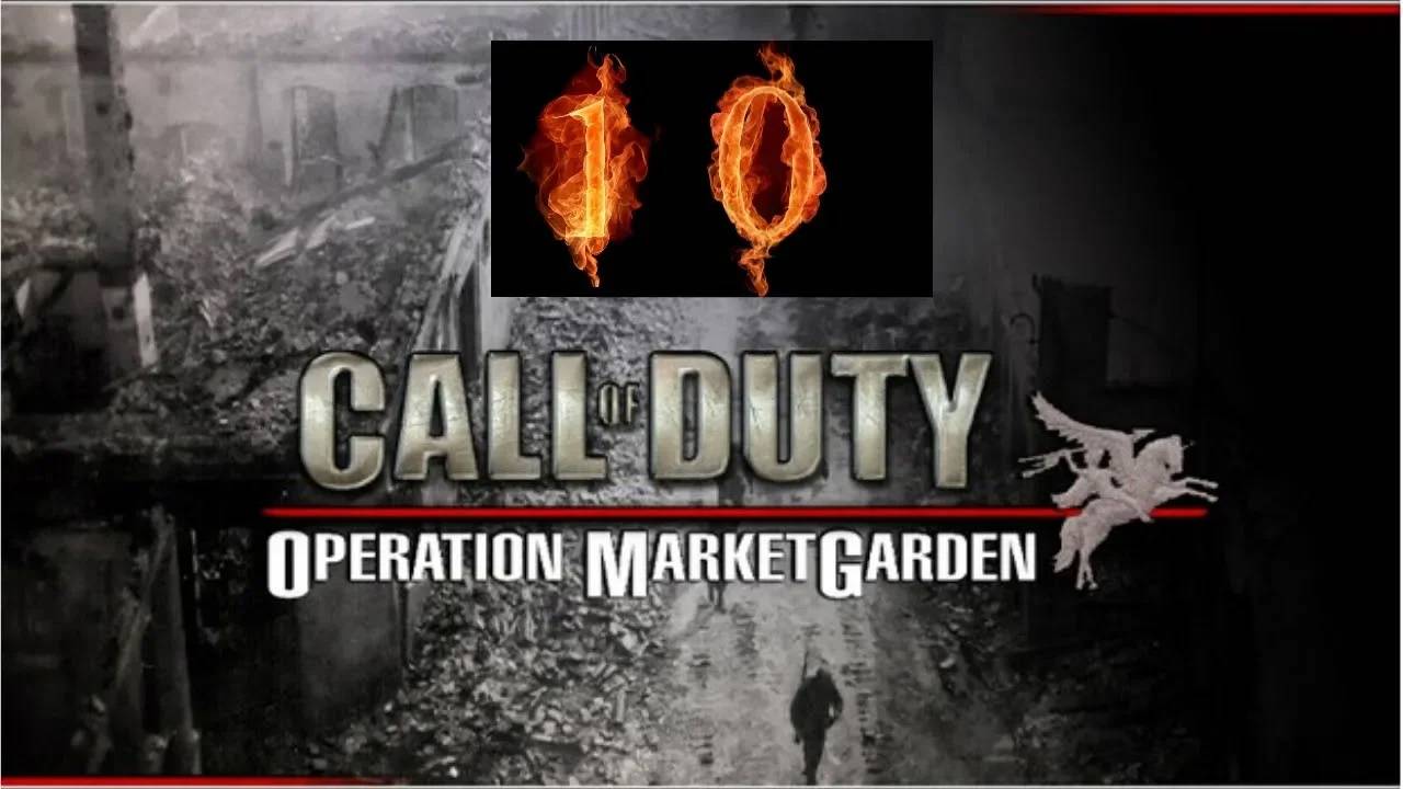 Прохождение Call of Duty: Operation MarketGarden #10 (Oosterbeek final) ФИНАЛ