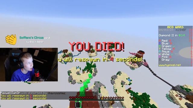 Minecraft Hypixel Live Stream Right Now