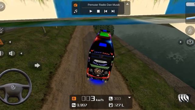 #Risnogaming belom ada yang tau jalur extrim ini di bussid