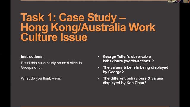 2021 Study NSW Employability Program - Business culture and behaviours