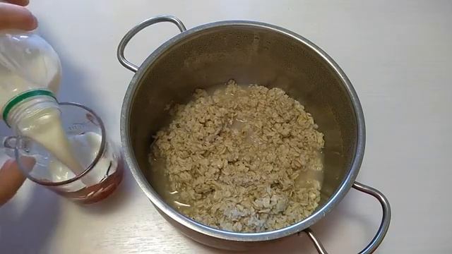 Как сварить Легко и Вкусно ОВСЯНУЮ КАШУ! ОВСЯНАЯ КАША НА МОЛОКЕ ВКУСНО БЫСТРО И